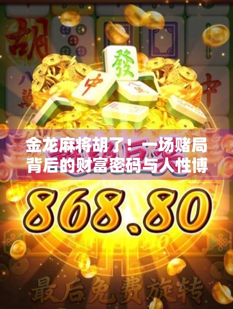 金龙麻将胡了！一场赌局背后的财富密码与人性博弈