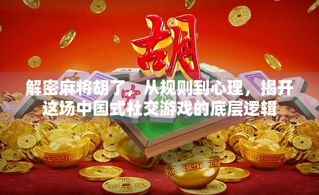 解密麻将胡了，从规则到心理，揭开这场中国式社交游戏的底层逻辑