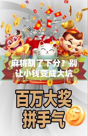 麻将胡了下分？别让小钱变成大坑—新手必看的社交牌局避雷指南