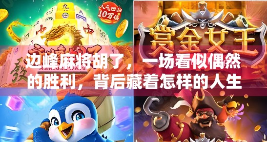 边峰麻将胡了，一场看似偶然的胜利，背后藏着怎样的人生智慧？