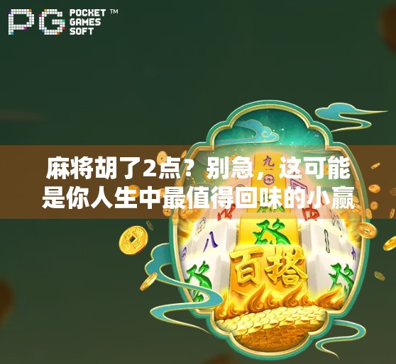 麻将胡了2点？别急，这可能是你人生中最值得回味的小赢时刻！