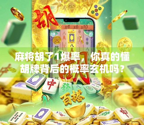 麻将胡了1爆率,你真的懂胡牌背后的概率玄机吗? 麻将胡了1爆率,你真的懂胡牌背后的概率玄机吗?