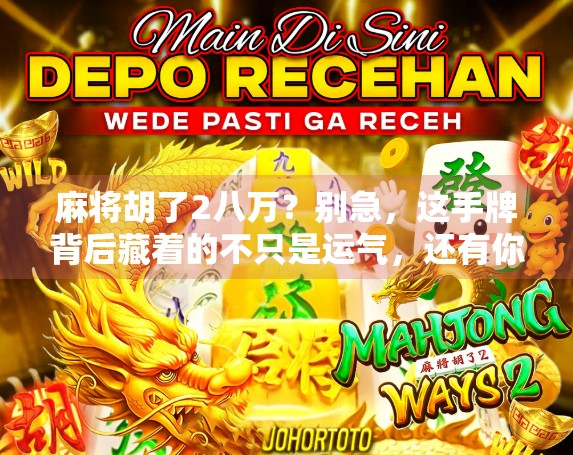 麻将胡了2八万？别急，这手牌背后藏着的不只是运气，还有你没看懂的策略！