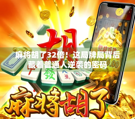 麻将胡了32倍！这局牌局背后藏着普通人逆袭的密码