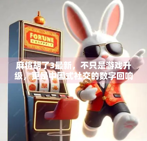 麻将胡了3最新，不只是游戏升级，更是中国式社交的数字回响