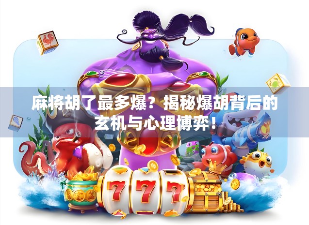 麻将胡了最多爆？揭秘爆胡背后的玄机与心理博弈！