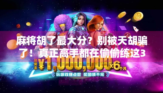 麻将胡了最大分？别被天胡骗了！真正高手都在偷偷练这3个细节！