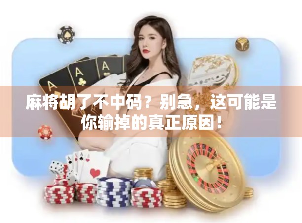 麻将胡了不中码？别急，这可能是你输掉的真正原因！