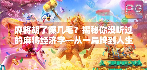 麻将胡了爆几毛?揭秘你没听过的麻将经济学—从一局牌到人生财富观 麻将胡了爆几毛?揭秘你没听过的麻将经济学—从一局牌到人生财富观