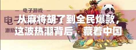 从麻将胡了到全民爆款，这波热潮背后，藏着中国人的社交密码！