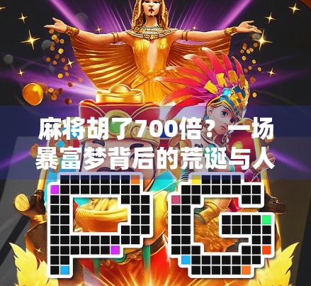 麻将胡了700倍？一场暴富梦背后的荒诞与人性博弈