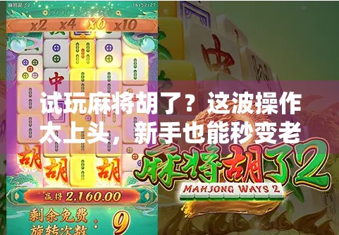 试玩麻将胡了？这波操作太上头，新手也能秒变老手！