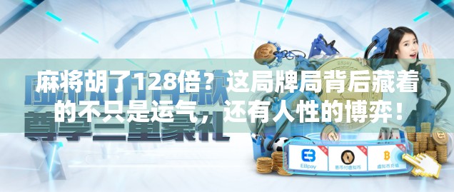 麻将胡了128倍？这局牌局背后藏着的不只是运气，还有人性的博弈！