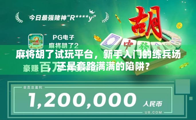 麻将胡了试玩平台，新手入门的练兵场，还是套路满满的陷阱？